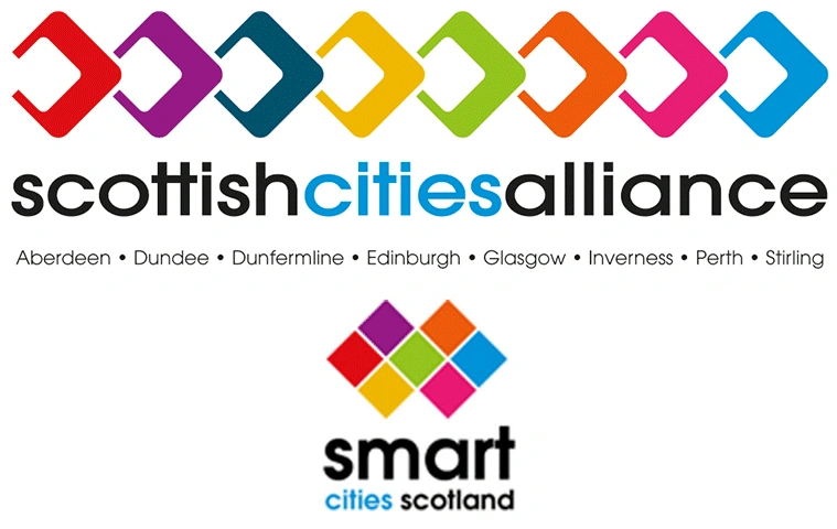 Scottish Cities Alliance and Smart Cities Scotland logos