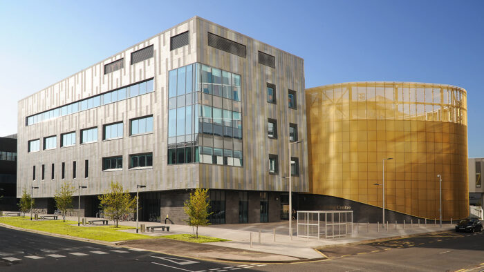 A new build building